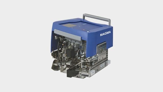 MAGMA接经机，适用于粗支工业纱线