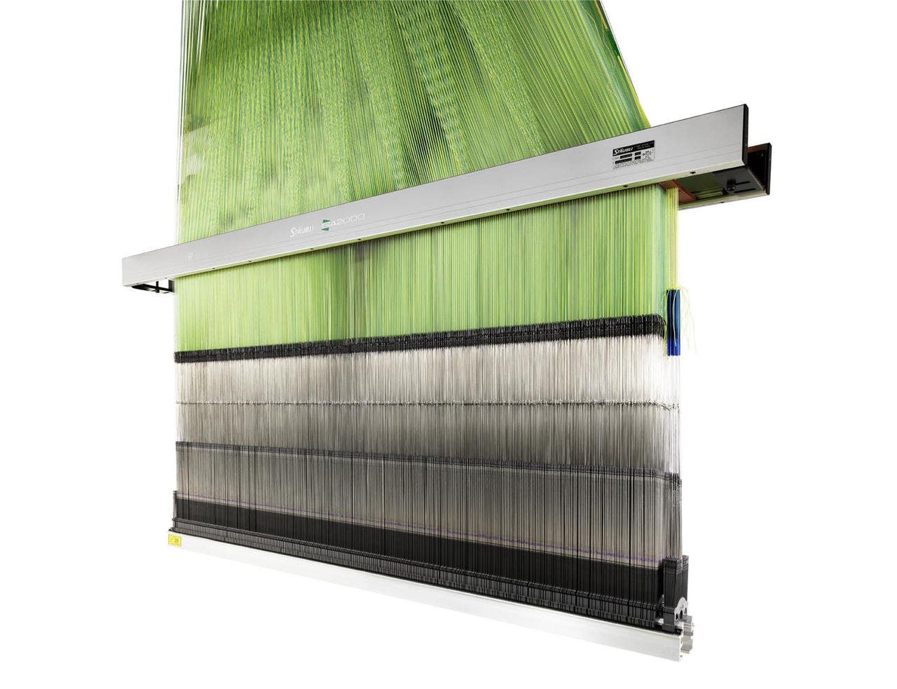 Stäubli harnesses make the perfect link between the Jacquard machine and the warp threads of the weaving machine for all types of application from high speed to heavy duty.