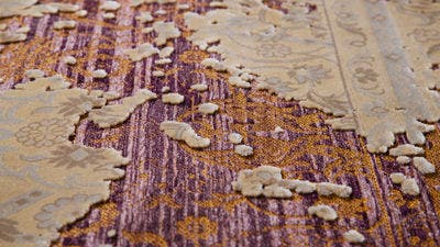 Carpet cut pile flat with ALPHA 580 Carpet Weaving Machine