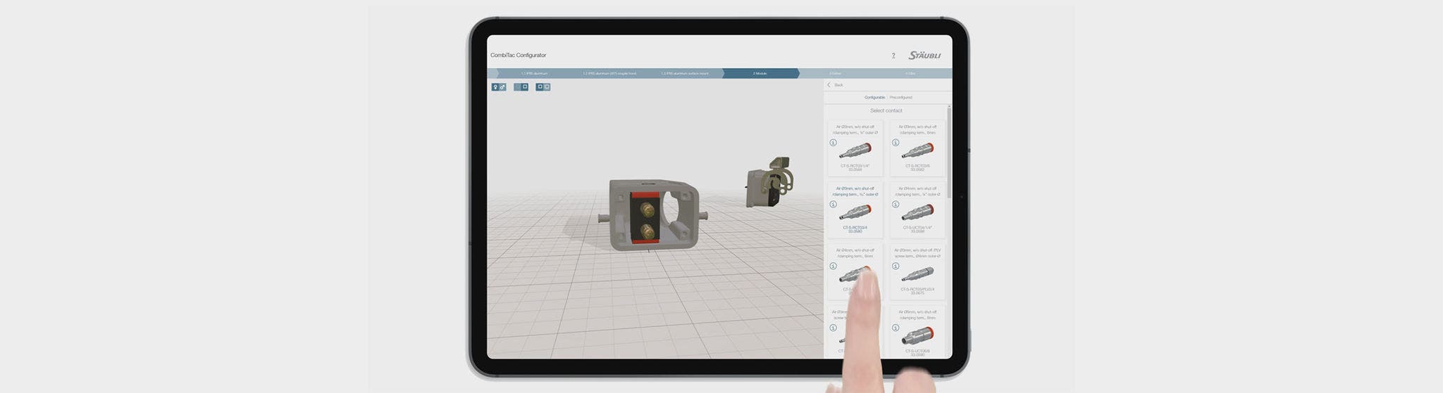 CT CombiTac Configurator Header