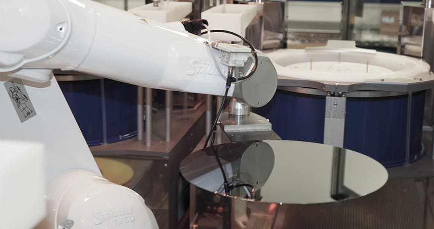 Robot handles wafers with care