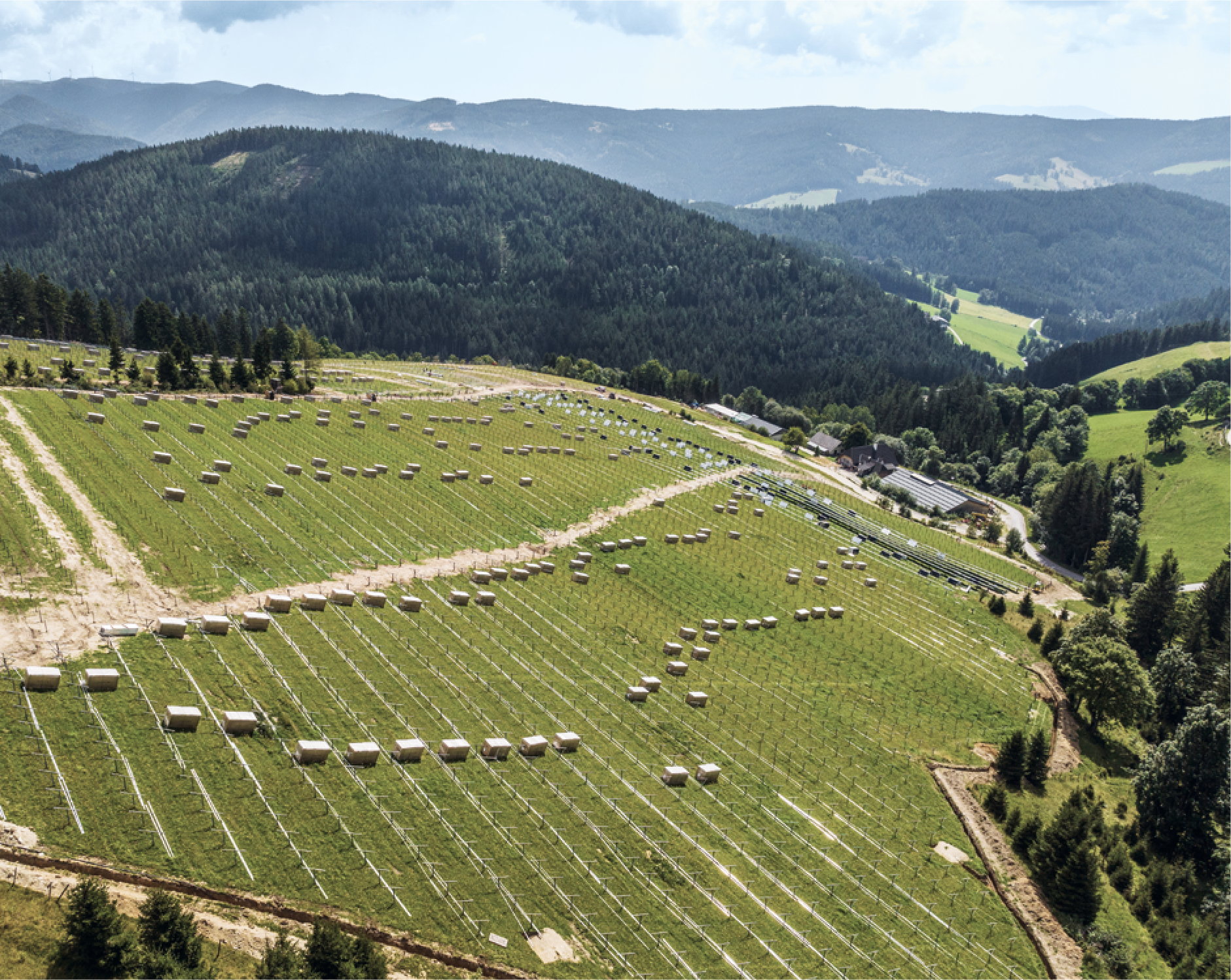 Austrian PV plant in Ratten