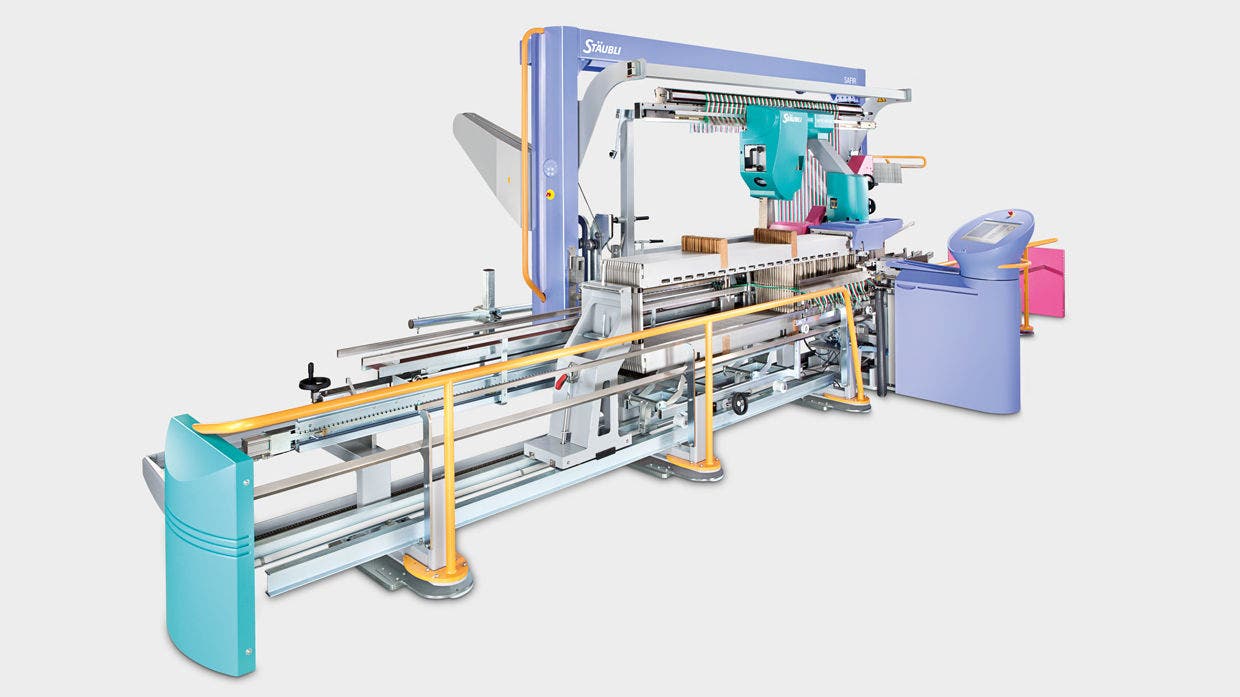 SAFIR PRO S67 automatic drawing-in machine for quality weaving harnesses