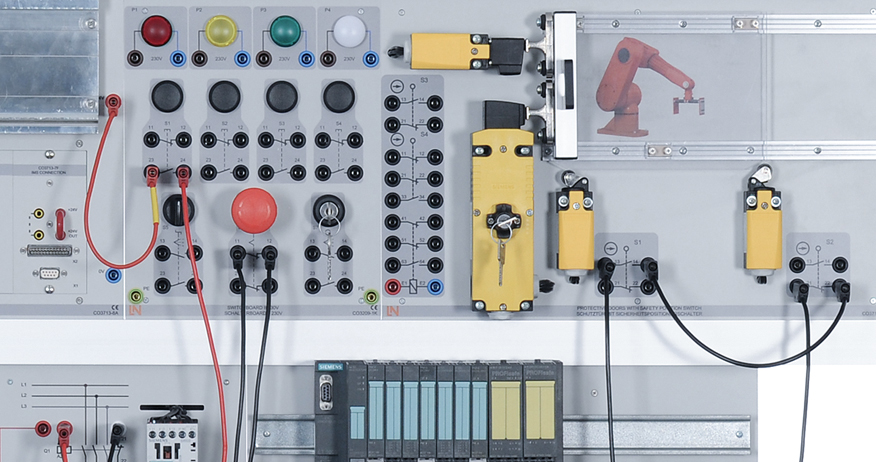 Product image with training equipment for test and measurement